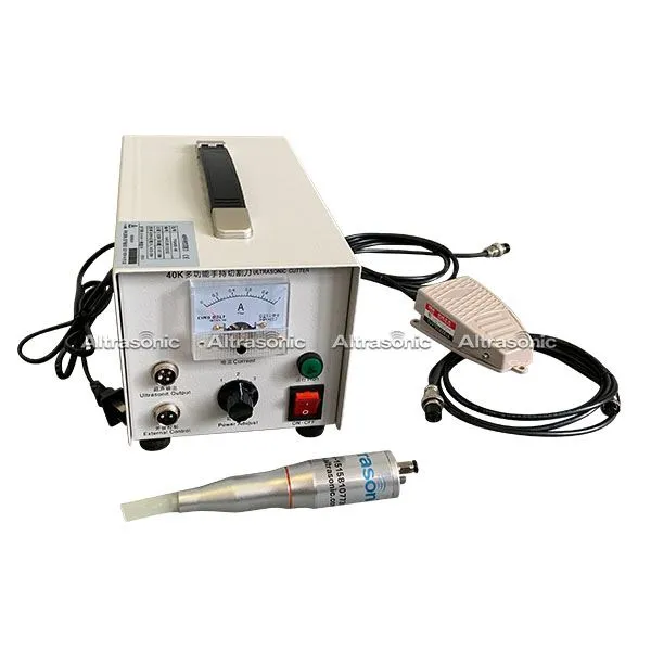 Fabrikpreis Hohe Qualität 40khz Analoggenerator Ultraschallmesser Test Dicker Hartgummi Neue Schneidegratmaschine
