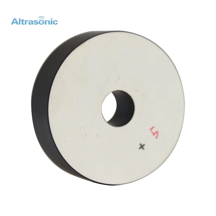 Gelber Keramikring 20 kHz 15 kHz Piezo Piezoelektrischer Keramik-Ultraschall-Schweißwandler